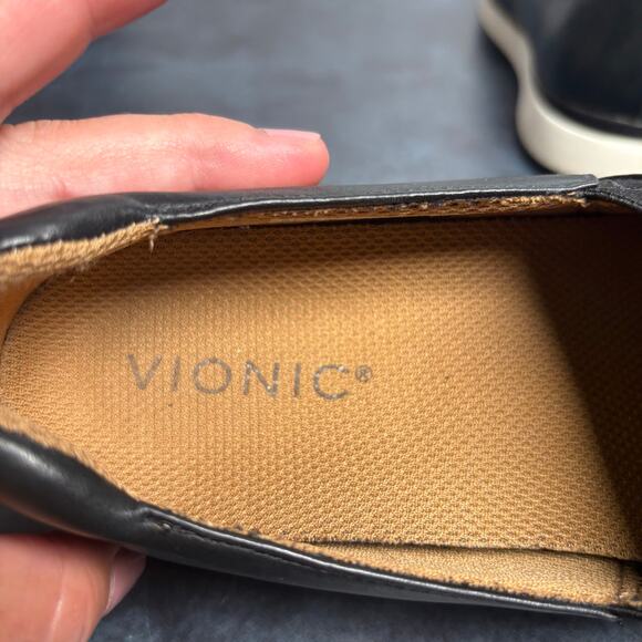 Vionic Women's Cosmic Cadee Mary Jane Walking Shoe Slip On Black Camo Size 7.5 - Picture 7 of 9